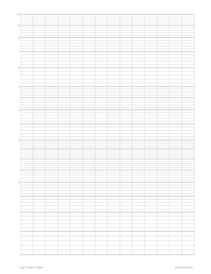 Semi Log Graph Paper Download Free Documents For Pdf Word And Excel 0417